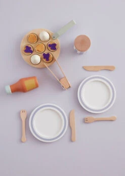 Kids Concept Swedish Pancake Set Kids Hub 2 Jr+ -Speelgoedverkoop 1000785SwedishpancakesetKIDSHUBE 1SS23