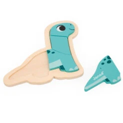 JANOD Puzzel Dino's 18 M+ / 2-3-4-5 Stks -Speelgoedverkoop 115824 5