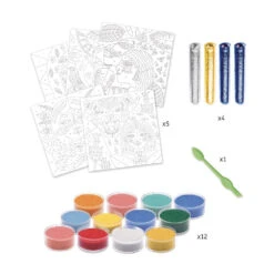 DJECO Glitter Zand Animal Totem 8 Jr+ -Speelgoedverkoop DJECOglitterzandanimaltotemdj08633b