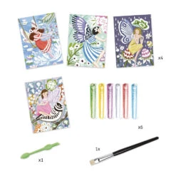 DJECO Glitter Zand Feeën 7 Jr+ -Speelgoedverkoop DJECOglitterzandfeeendj09516a