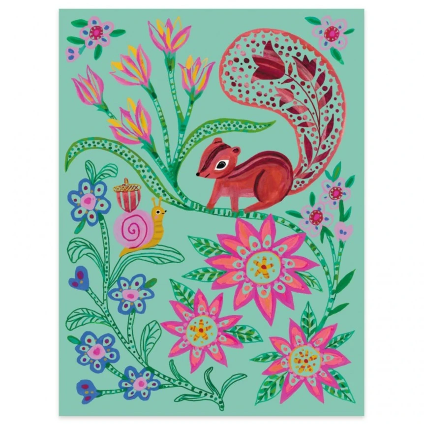 DJECO Krasfolie Kaarten Dieren In De Tuin 6 Jr+ 4 DJECO Krasfolie Kaarten Dieren In De Tuin 6 Jr+ - Afbeelding 2