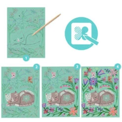 DJECO Krasfolie Kaarten Dieren In De Tuin 6 Jr+ 7 DJECO Krasfolie Kaarten Dieren In De Tuin 6 Jr+ -Speelgoedverkoop DJECOkrasfoliekaartenDierenindetuin6jr DJ09717a