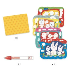 DJECO Magisch Kleuren Hidden On The Road 18 Mnd+ -Speelgoedverkoop DJECOmagischkleurenhiddenontheroad18mnd DJ09066b