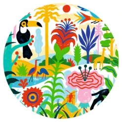 DJECO Puzzel Jungle 5 Jr+/ 100 Stks -Speelgoedverkoop DJECOpuzzeljungleDJ07619d