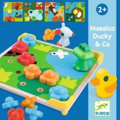 DJECO Spel Mozaiek Ducky & Co 2 Jr+