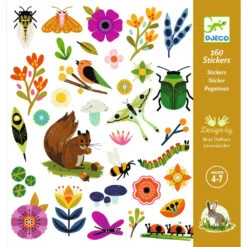 DJECO Stickers Garden 4 Jr+