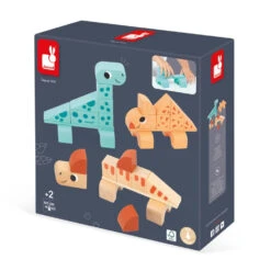 JANOD Blokkenspel Dino 2 Jr+ -Speelgoedverkoop JANODblokkenspelDino15833 1