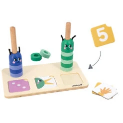 JANOD Cijferspel Tellen En Vergelijken 3 Jr+ -Speelgoedverkoop JANODcijferspeltellenenvergelijken115085