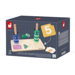 JANOD Cijferspel Tellen En Vergelijken 3 Jr+ -Speelgoedverkoop JANODcijferspeltellenenvergelijken115085 1