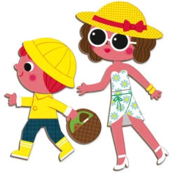 JANOD Magneetboek 4 Seizoenen 3jr+ -Speelgoedverkoop JANODmagneetboek4seizoenen3jr 112721 5