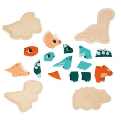 JANOD Puzzel Dino's 18 M+ / 2-3-4-5 Stks -Speelgoedverkoop JANODpuzzeldino s115824 7