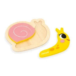 JANOD Puzzel Tuindieren 18 M+ / 2-3-4-5 Stks -Speelgoedverkoop JANODpuzzeltuindieren117116 6