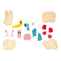 JANOD Puzzel Tuindieren 18 M+ / 2-3-4-5 Stks -Speelgoedverkoop JANODpuzzeltuindieren117116 7