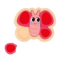 JANOD Puzzel Tuindieren 18 M+ / 2-3-4-5 Stks -Speelgoedverkoop JANODpuzzeltuindieren117116 8