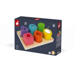JANOD Wood Vorm + Geluid Puzzel 12 Mnd+ -Speelgoedverkoop JANODwoodvorm geluidpuzzel12mnd 115332 6