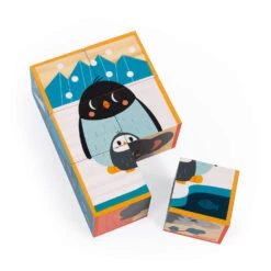 JANOD X WWF Blokpuzzel Dieren Jong 12mnd+ / 6 Stks -Speelgoedverkoop JANODxWWFblokpuzzeldierenjong12mnd 6stks118622c