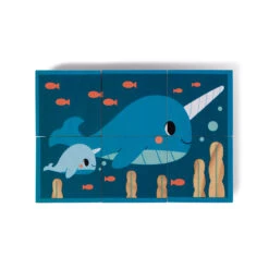 JANOD X WWF Blokpuzzel Dieren Jong 12mnd+ / 6 Stks -Speelgoedverkoop JANODxWWFblokpuzzeldierenjong12mnd 6stks118622d