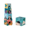 JANOD X WWF Stapeltoren Met 5 Houten Dieren 1 Jr+ -Speelgoedverkoop JANODxWWFstapeltorenmet5houtendieren1jr 118623
