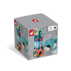 JANOD X WWF Stapeltoren Met 5 Houten Dieren 1 Jr+ -Speelgoedverkoop JANODxWWFstapeltorenmet5houtendieren1jr 118623b