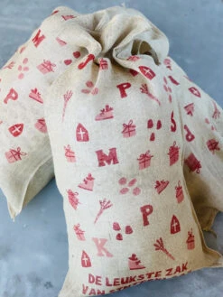 Jute Zak Sinterklaas 60 X 110 Prinses Máxima Centrum Foundation