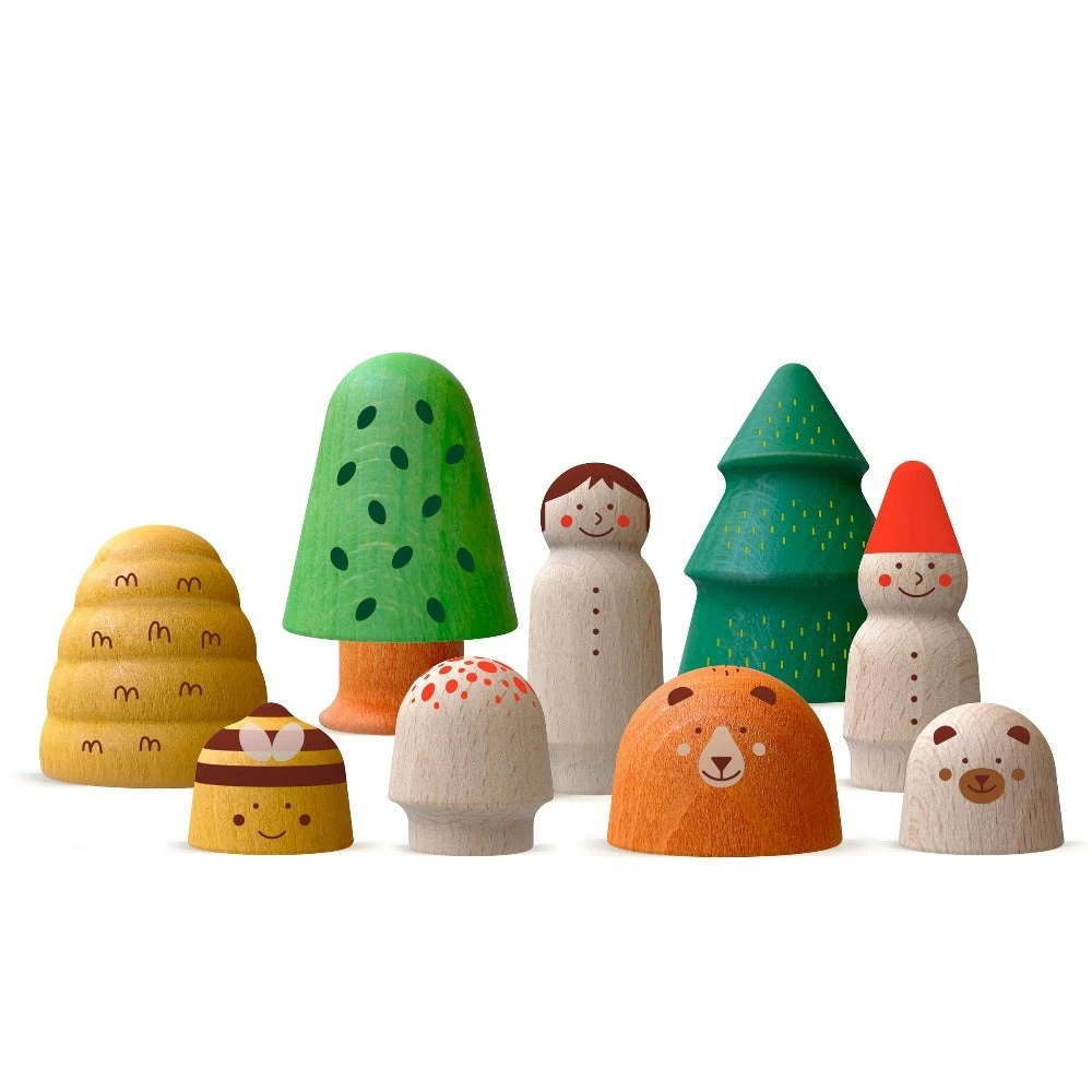 LONDJI My Wooden World Forest 2 Jr+ 5 LONDJI My Wooden World Forest 2 Jr+ - Afbeelding 3