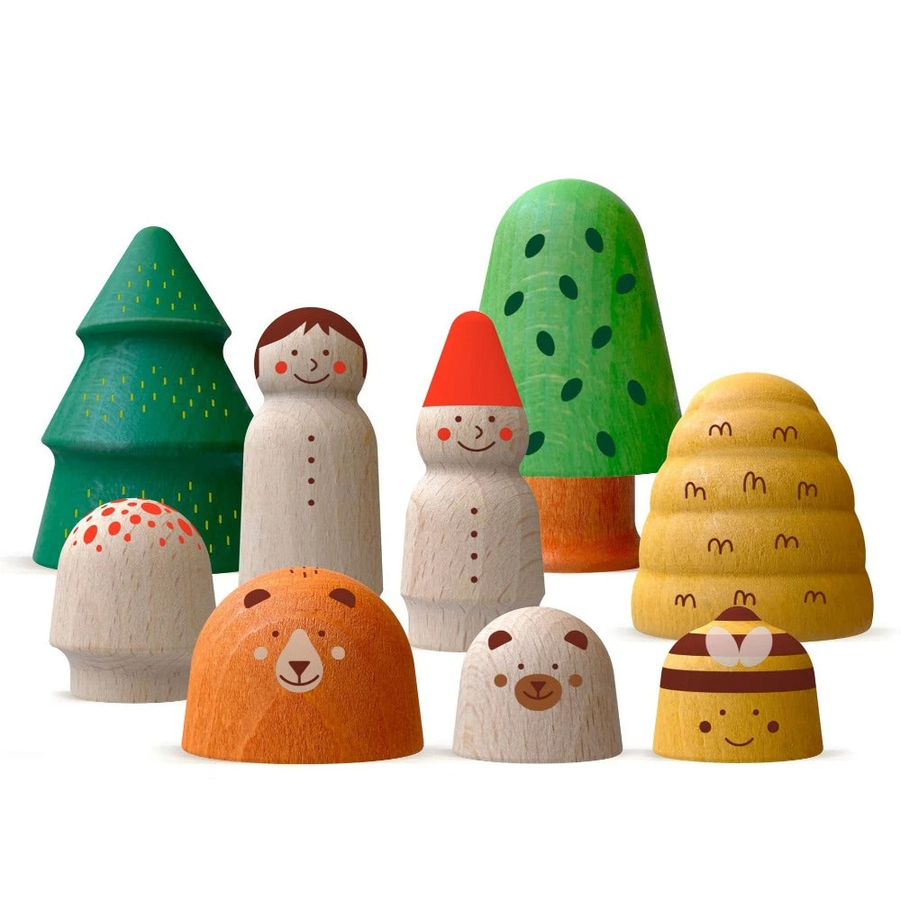 LONDJI My Wooden World Forest 2 Jr+ 6 LONDJI My Wooden World Forest 2 Jr+ - Afbeelding 4