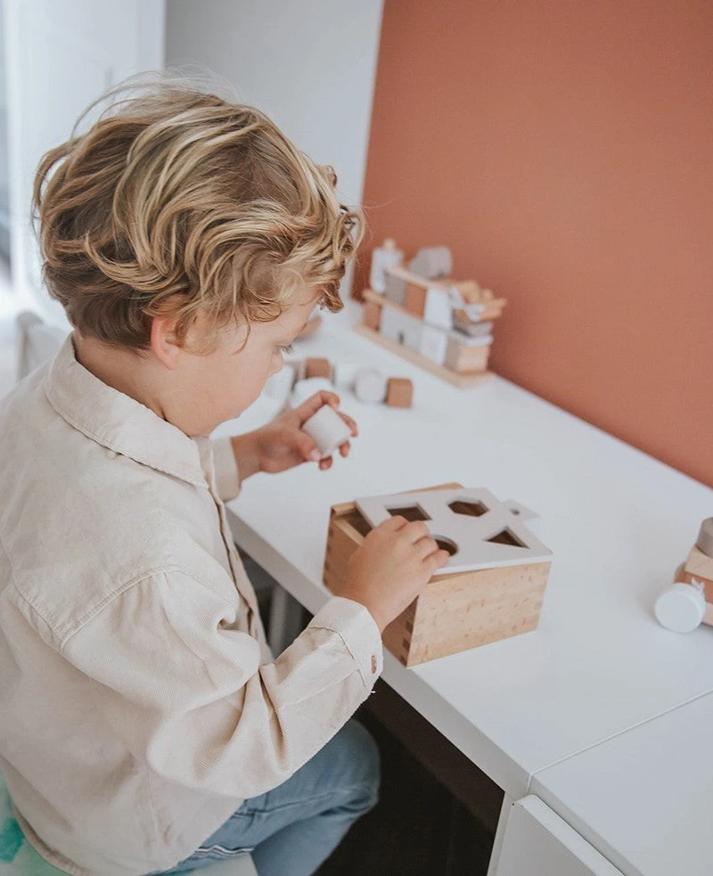 Label Label Vormenstoof Nougat 18 Mnd+ 6 Label Label Vormenstoof Nougat 18 Mnd+ - Afbeelding 4