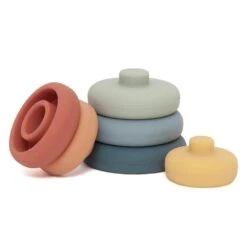 Petit Monkey Stapeltoren Nevaeh Baked Clay 6 Mnd+ -Speelgoedverkoop PetitMonkeystapeltorenNevaehbakedclay6mnd PMG020 Rb