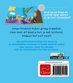 Speelgoedverkoop -Speelgoedverkoop Seizoenen geluidenboekje1jr 9789044841725a