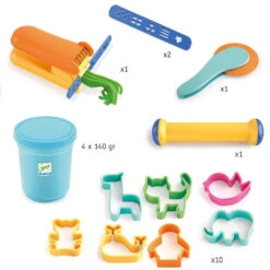 Speelgoedverkoop -Speelgoedverkoop djeco klei startersset dj09020c 1