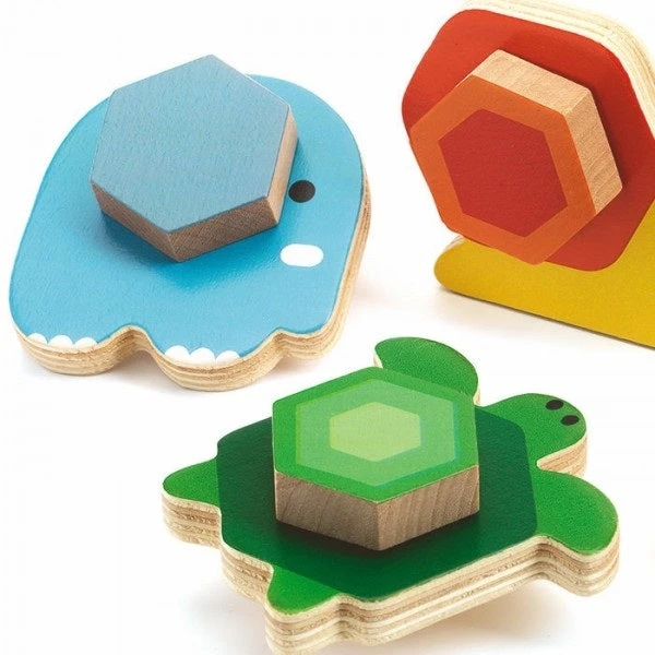 DJECO Schroefdieren Tournabasic 2 Jr+ 4 DJECO Schroefdieren Tournabasic 2 Jr+ - Afbeelding 2