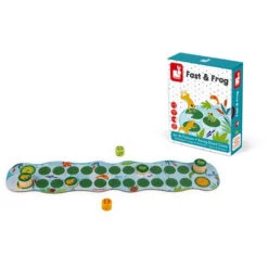 JANOD Spel Snelle Kikkers 3jr+ -Speelgoedverkoop janod spel snelle kikkers 3jr 112698 b