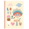 Petit Monkey Notitieboek Rainbow Girl -Speelgoedverkoop notebook rainbow girl cover nb03 5