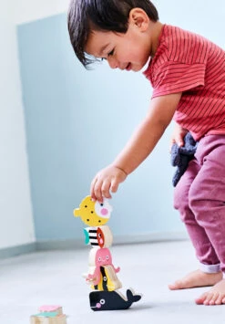 Petit Monkey Ocean Stacker 3 Jr+ 9 Petit Monkey Ocean Stacker 3 Jr+ -Speelgoedverkoop petit monkey ocean stacker pmwt004 rd